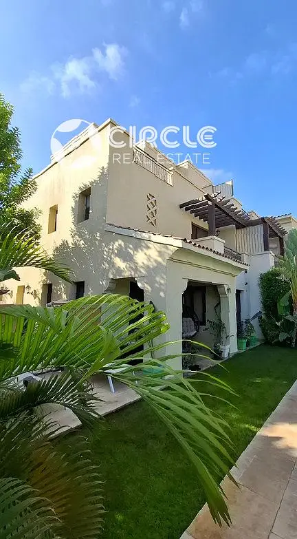 Fully furnished corner villa with heated pool for rent in Mivida, 5th Settlement