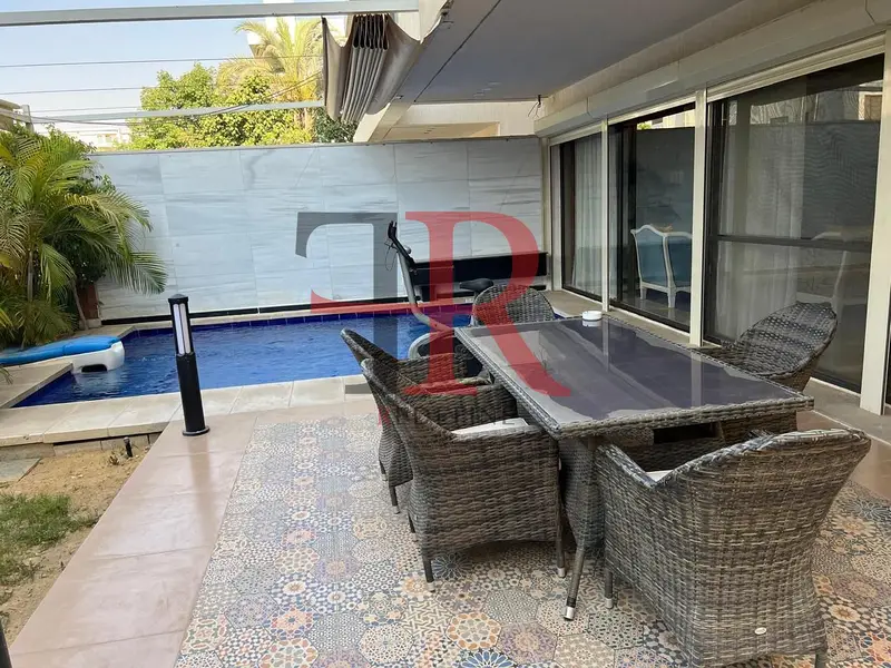 Furnished apartment for rent in Lake View Residence, New Cairo