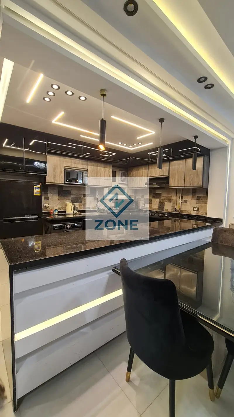Furnished apartment for rent in Madinaty B7 with modern furniture