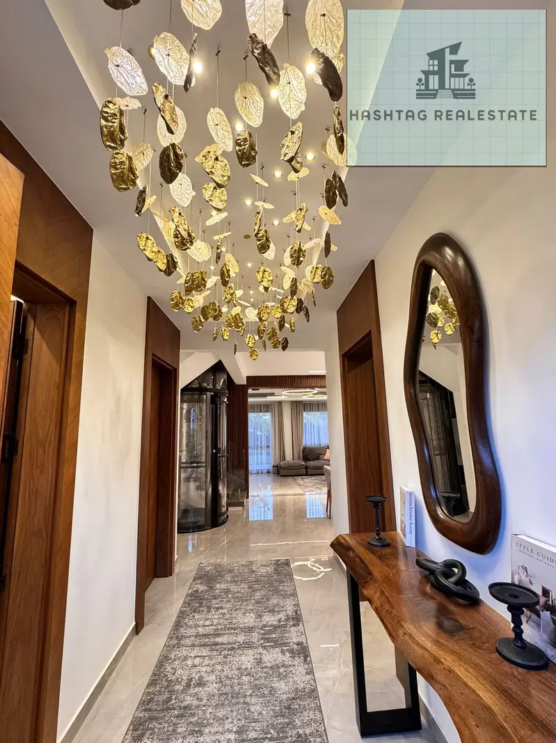 Furnished villa for rent in El Patio Zahraa Compound, Sheikh Zayed