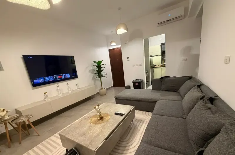Furnished apartment for rent in Privado Madinaty, lake view