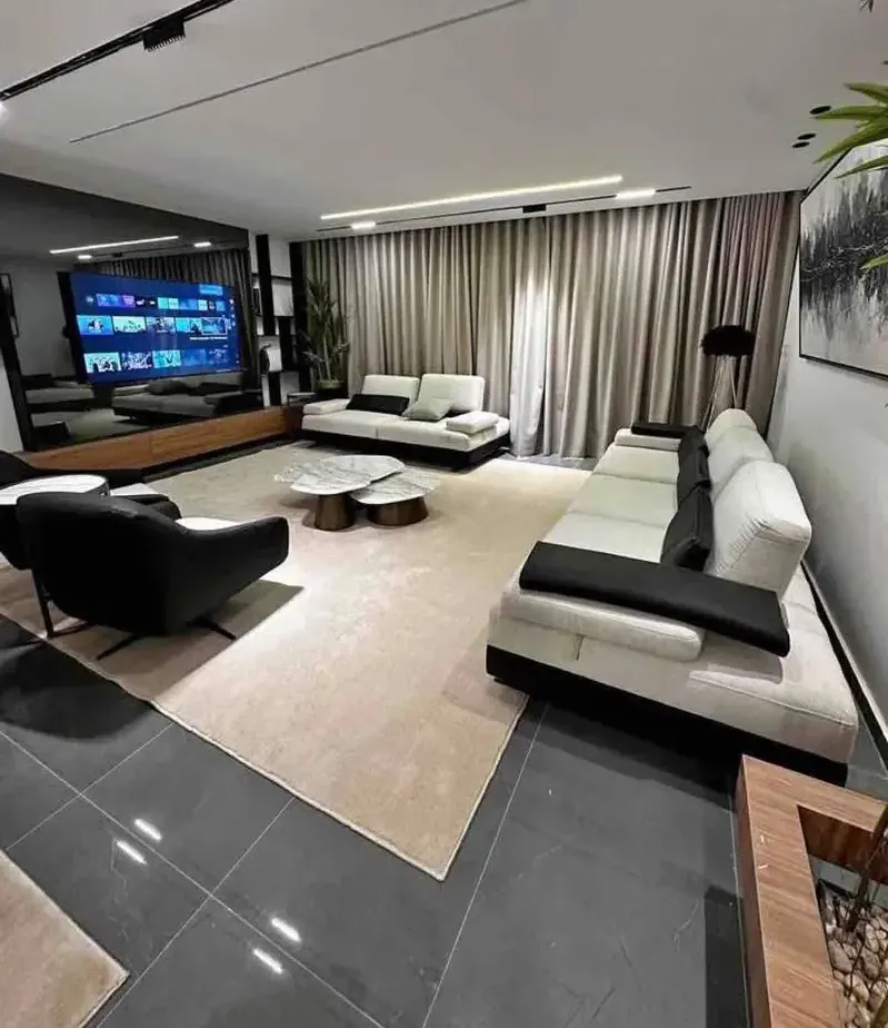 Furnished villa for daily rent in Sheikh Zayed, Beverly Hills compound