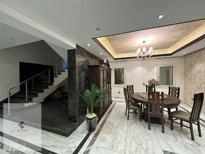 Furnished Villa for Rent in Madinaty, Model E, Deluxe Finishing