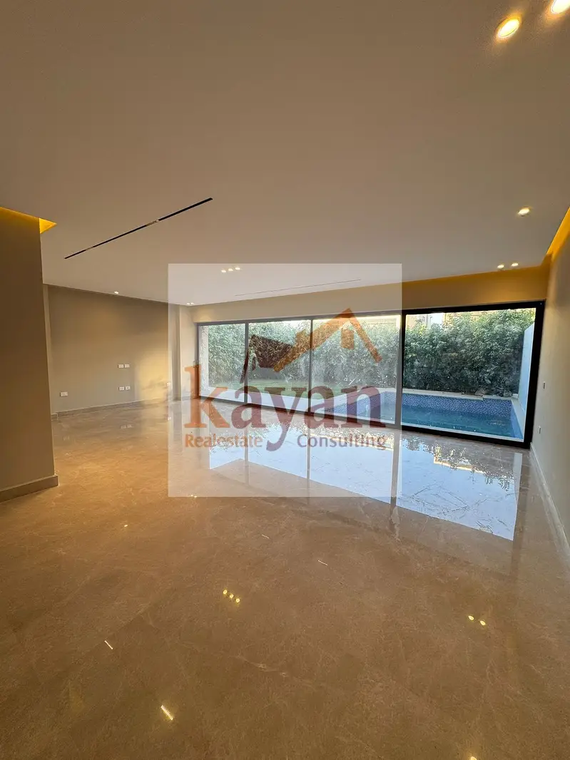 Apartment with Garden and Private Pool for Rent in Lake View Residence