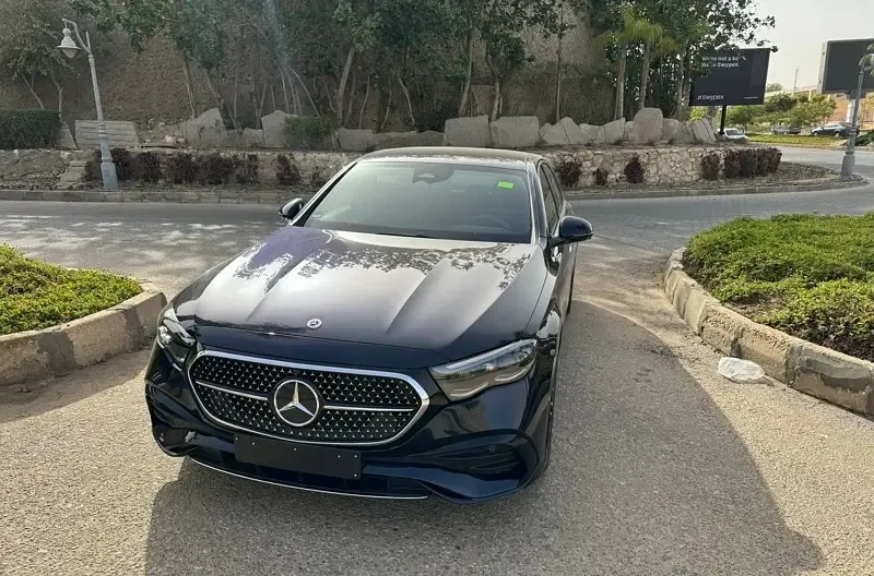 Cheapest rental Mercedes E200 new shape 2025
