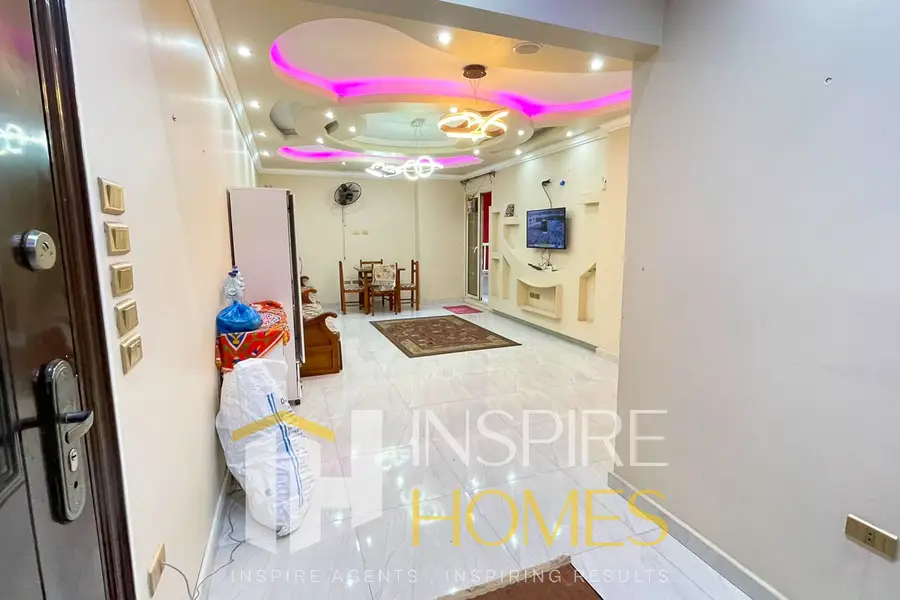 Furnished apartment for rent directly on the sea in Sidi Bishr
