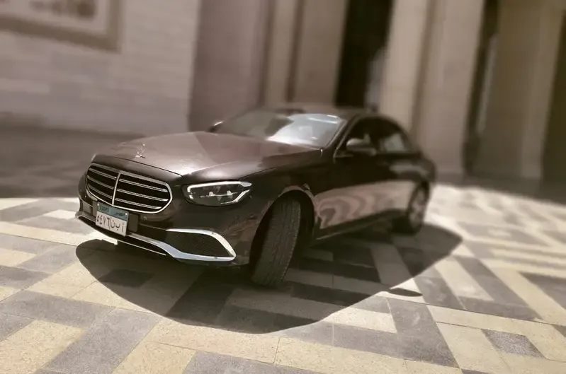Mercedes E200 rental in Egypt with driver
