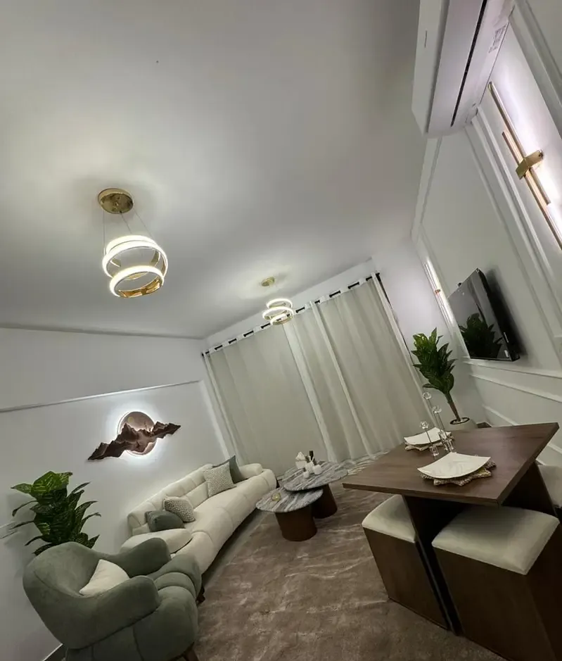 Furnished apartment with private garden in Privado Madinaty