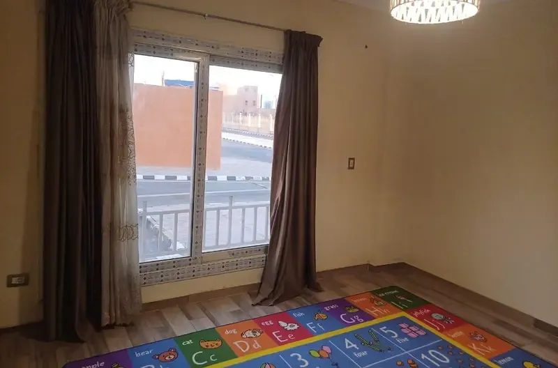 Ground floor apartment with garden for rent in Wesal Residence compound