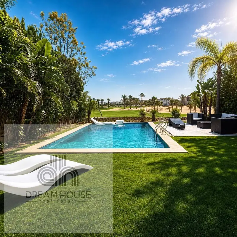 Luxury chalet with pool for rent in Hacienda Bay