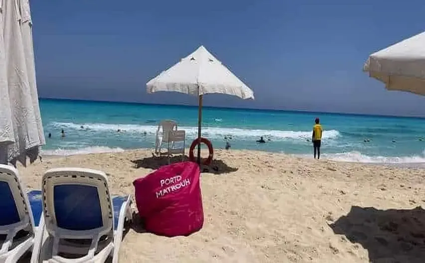 Chalet for rent in Porto Matrouh with direct sea view