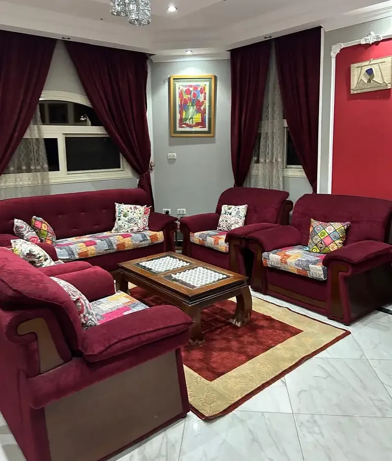 Furnished apartment for rent, hotel-style, 4th District, Fifth Settlement