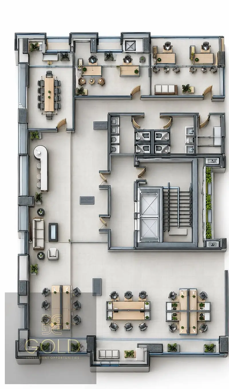 Office for rent in Fifth Settlement - Eloia Mall