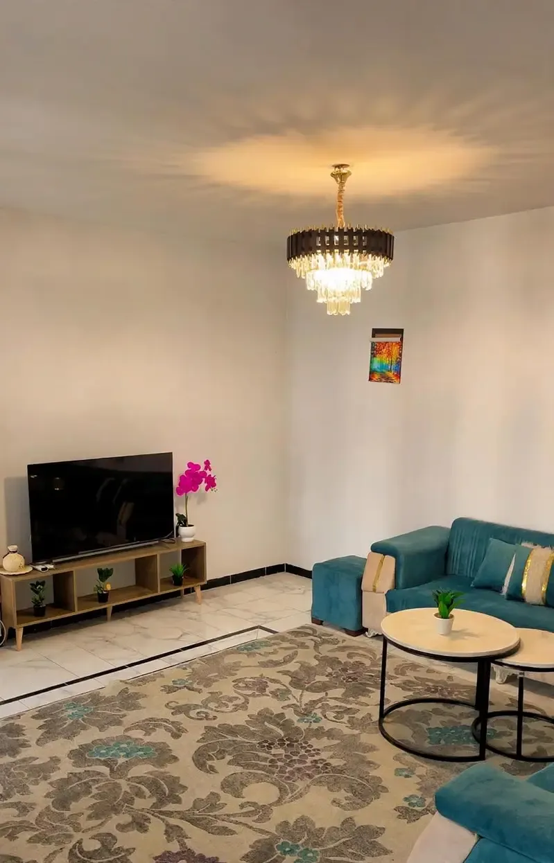 Furnished apartment for rent in Zahraa Al Maadi, Bavaria Compound