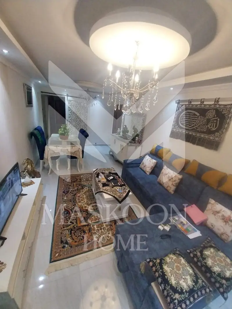 Apartment for rent 120sqm Smouha Al-Riyada St. Super Lux, air-conditioned