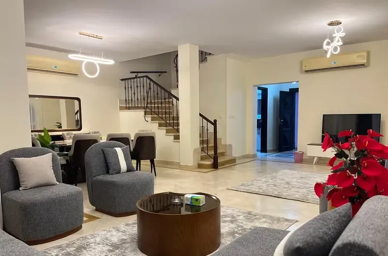 Luxury Twin House for Rent in Mivida Compound, New Cairo