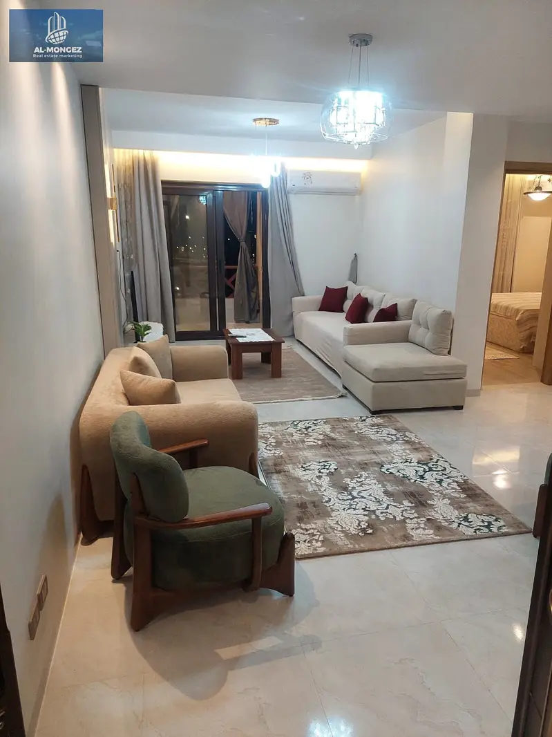 Furnished 90sqm apartment for rent in Rehab City, Phase 5