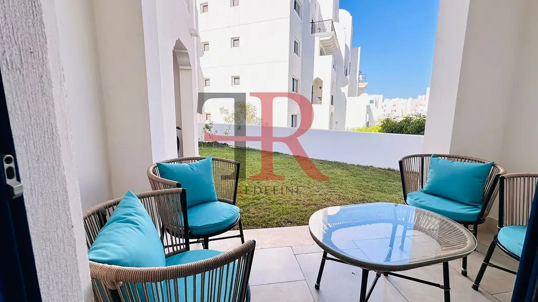 Ground floor chalet with private garden, fully furnished for rent in Marassi Greek