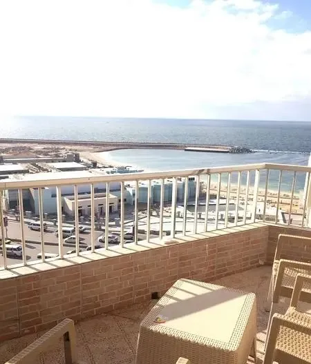 Ultra Lux apartment on the sea in City Square, Alexandria for daily rent