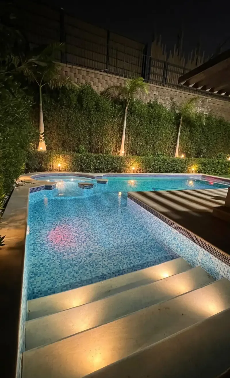 Furnished Villa for Daily Rent in Sheikh Zayed with Private Pool