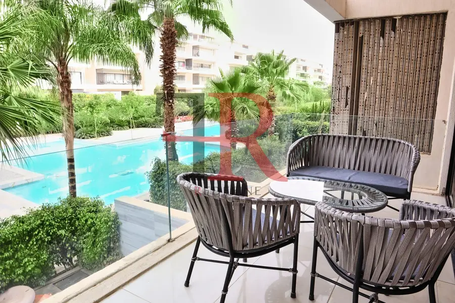 Furnished apartment for rent in Lake View Residence Compound, 5th Settlement