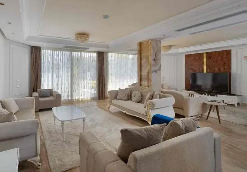 Furnished villa for rent in Sheikh Zayed, Beverly Hills Compound