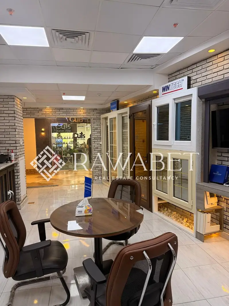 Commercial shop for rent in Kargo Mall, Sheikh Zayed - first floor