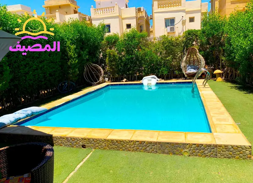 Luxury Villa 4 Rooms with Private Pool in Bellagio, Ain Sokhna