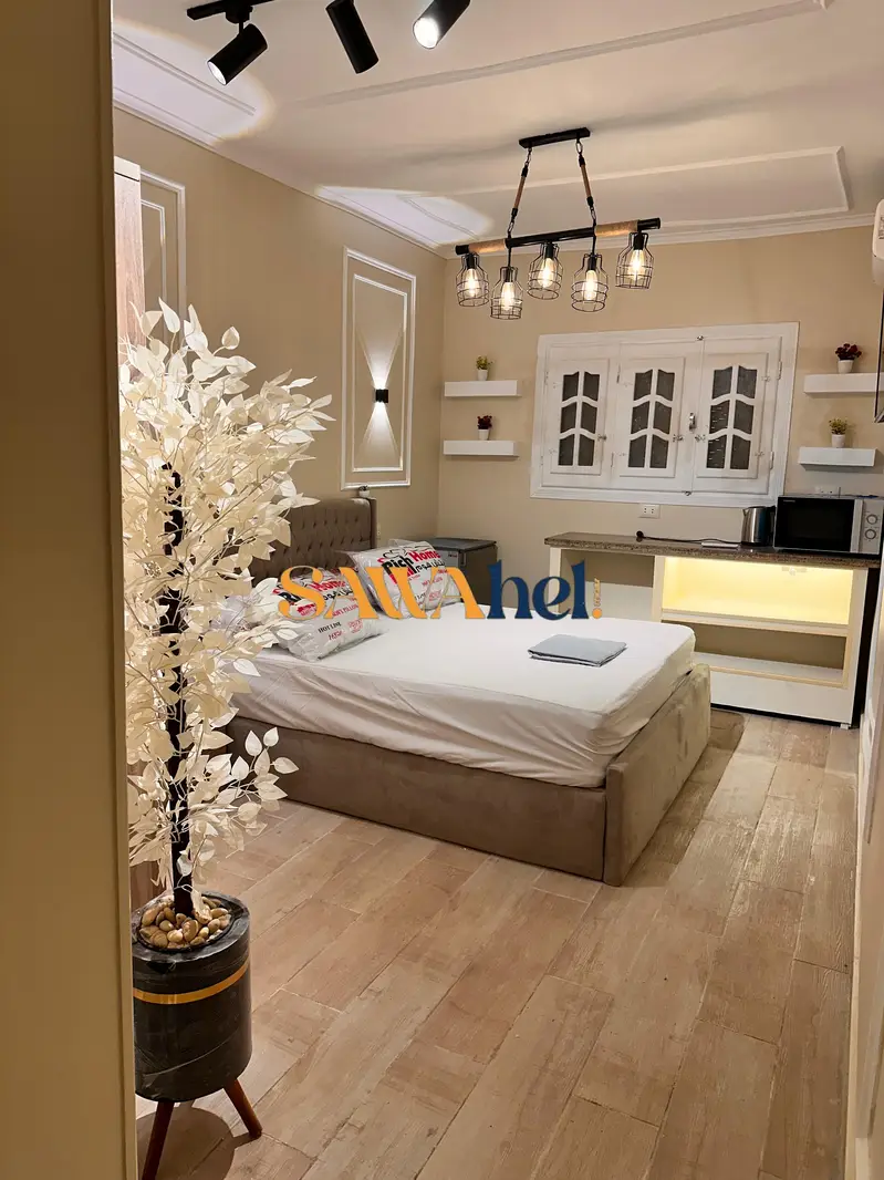 Studio for rent in Amwaj village, North Coast