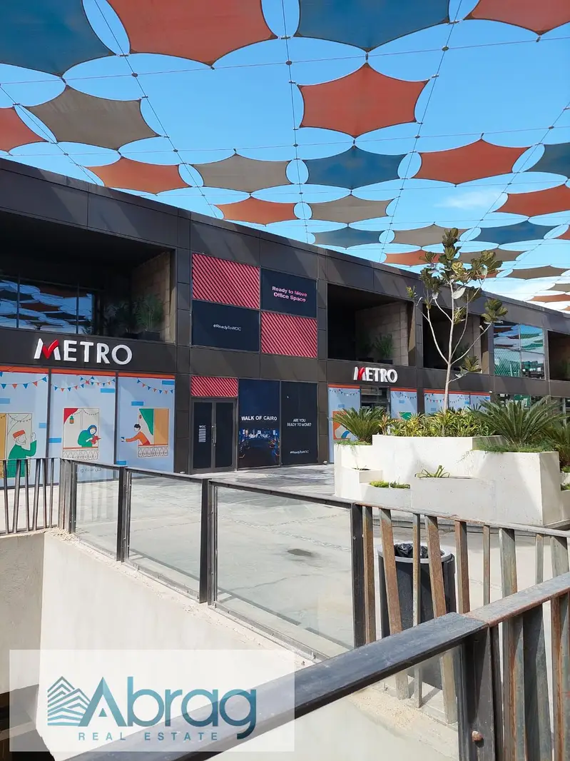 Shop for rent in Walk of Cairo, Sodic, Sheikh Zayed
