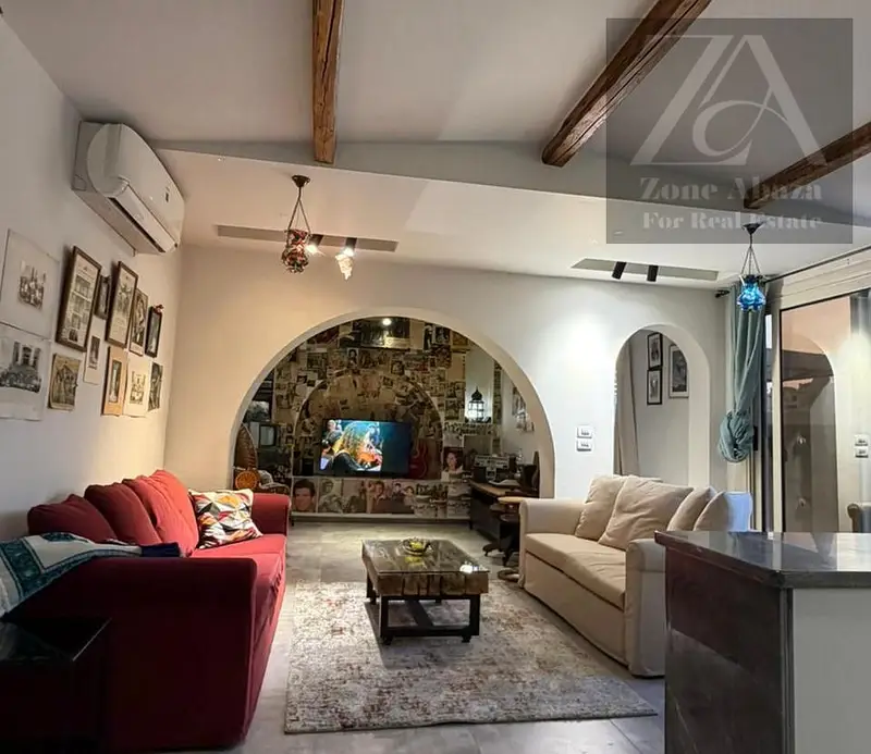 Furnished studio, ultra super lux, in Stone Residence Compound, Katameya, Cairo
