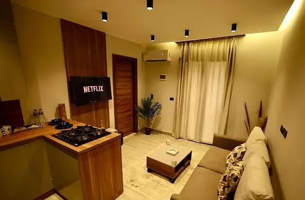 Furnished studio for rent in Andalusia, Fifth Settlement