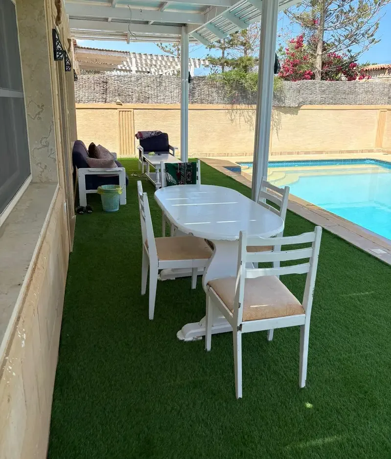 Chalet for rent, private pool, 3 air-conditioned rooms, Ramsis Village