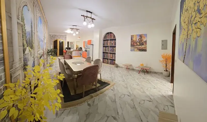 Hotel apartment for daily rent with a private garden and entrance