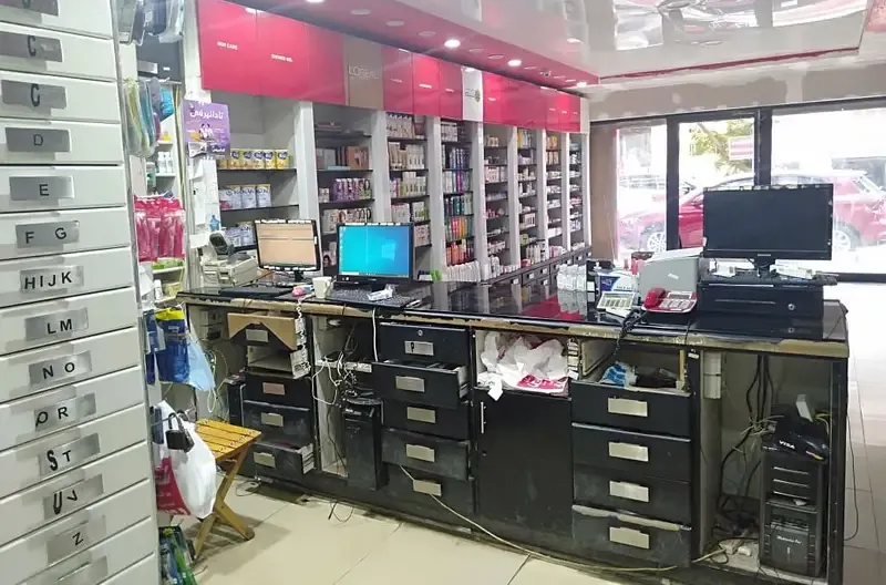 Licensed pharmacy for rent in Dokki, 80 sqm
