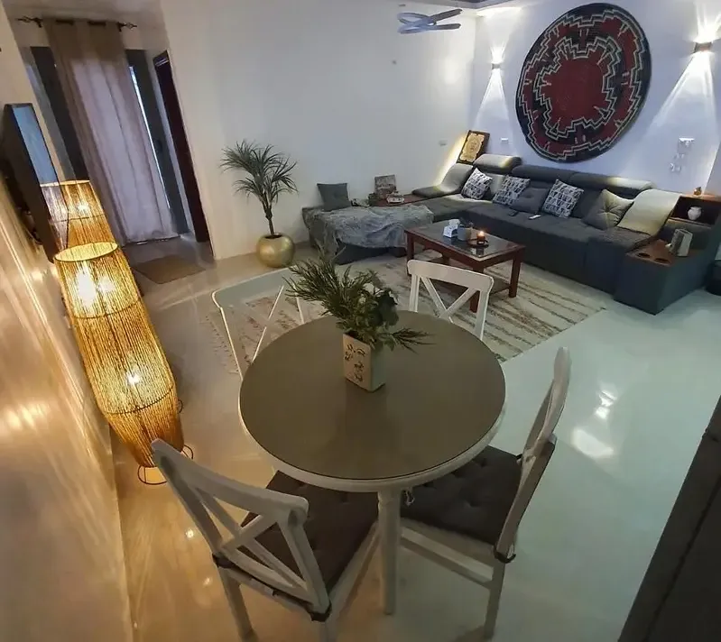 استوديو مفروش للايجار في كمبوند ريحانه افينيو