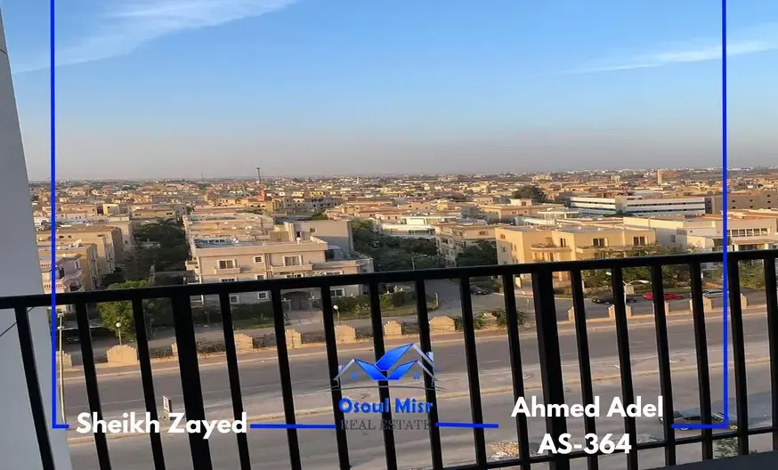 Apartment for rent with a special view in Zed West - Sheikh Zayed