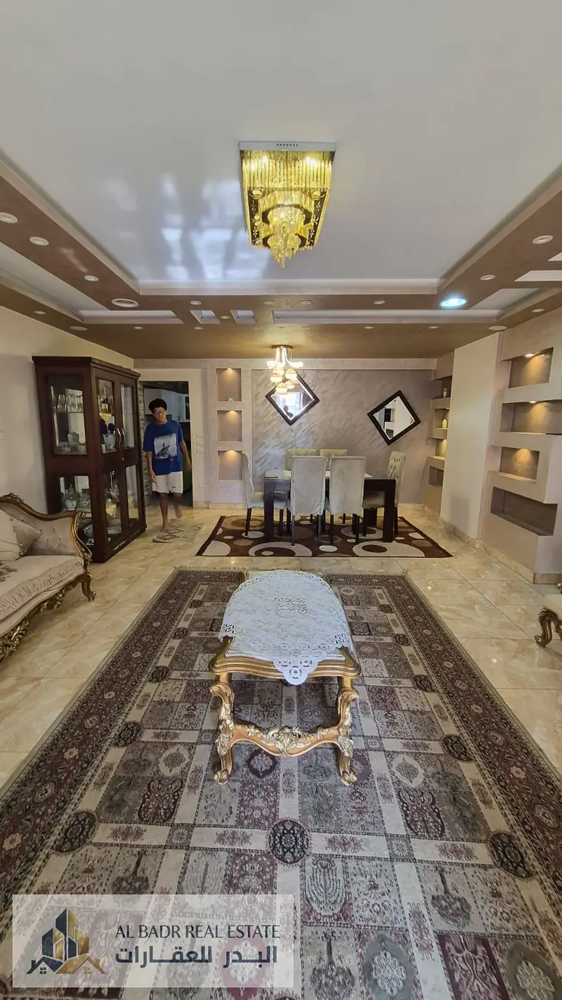 Furnished and air-conditioned apartment for rent in Compound Tijan 2, Zahraa Al Maadi