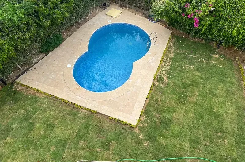 Furnished villa for rent in Madinaty with a swimming pool