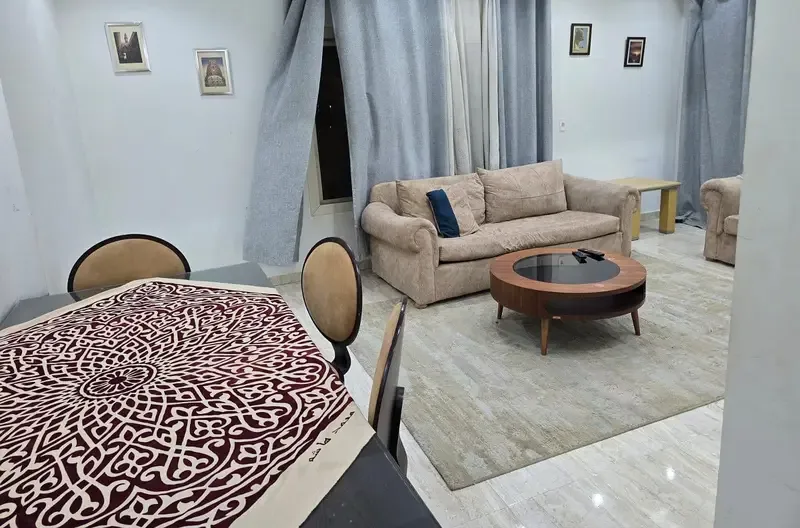 Furnished apartment for rent in the Second Tourist Area in front of Mall of Arabia