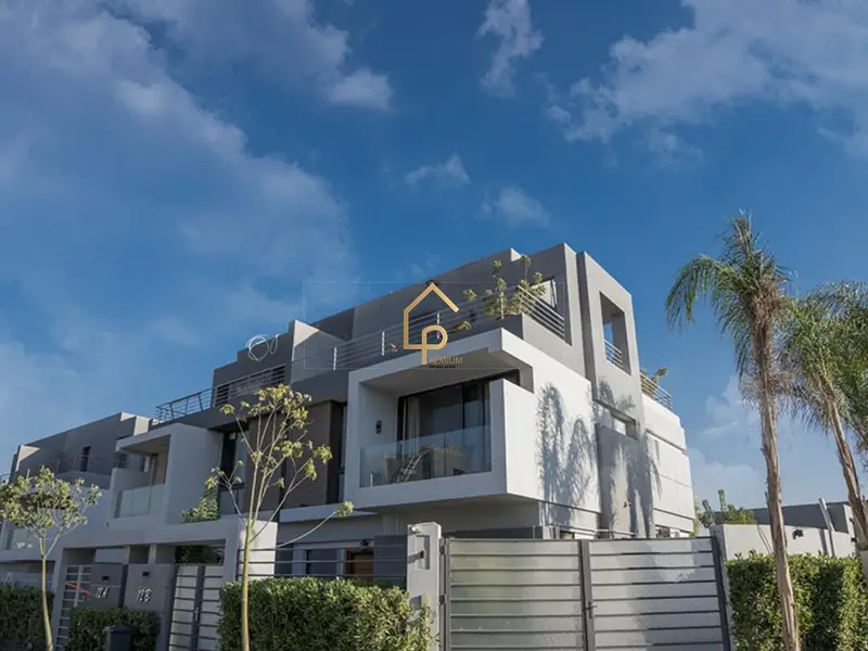 Twin house for rent in El Patio Zahraa Compound, Sheikh Zayed