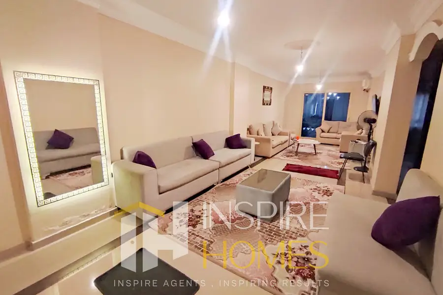 Furnished 150sqm apartment for rent in Waboor Elmayah - open views