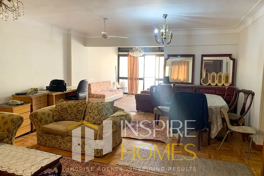 Furnished apartment for rent with open view in Saba Pasha