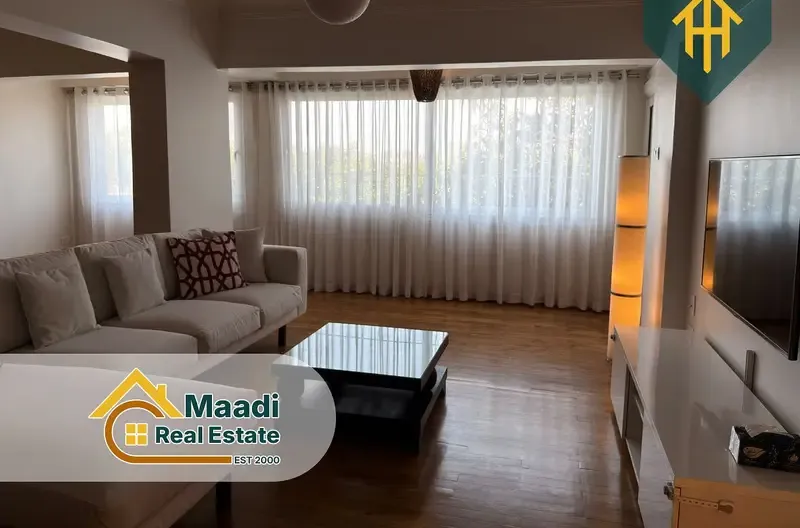 استوديو مفروش للإيجار في قلب دجلة المعادي