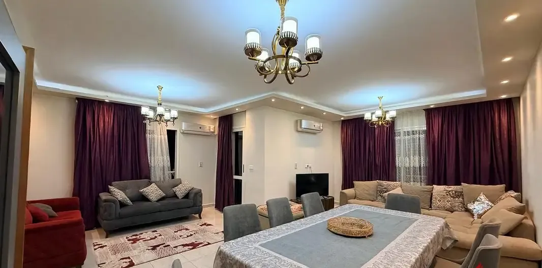 Furnished apartment for rent in Madinaty B1