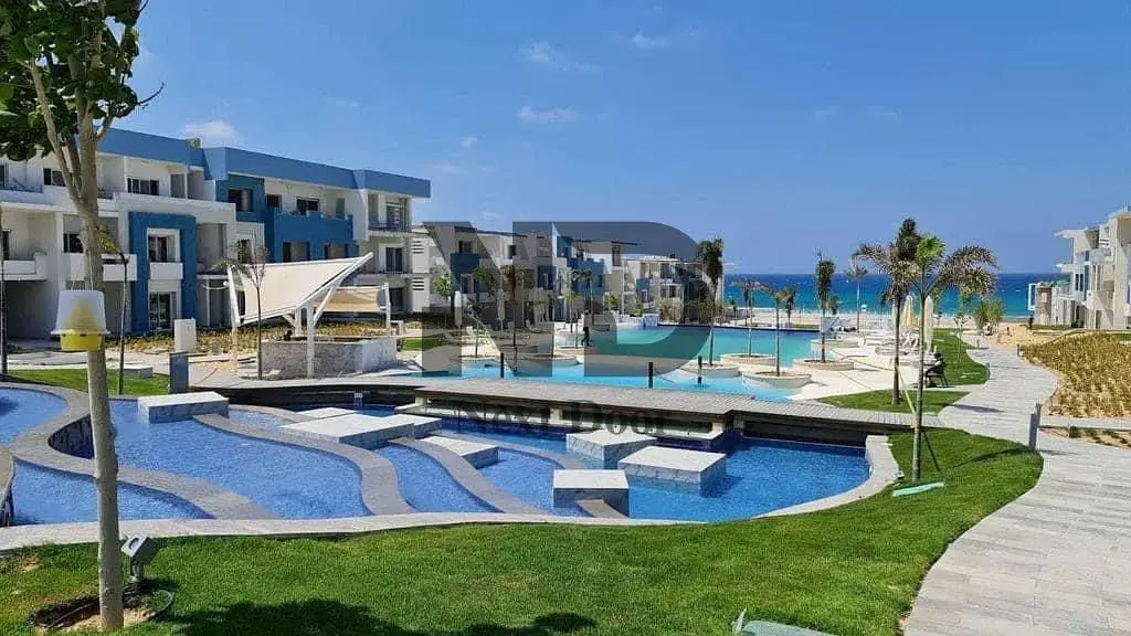 Modern hotel chalet for rent in Fouka Bay with direct sea view