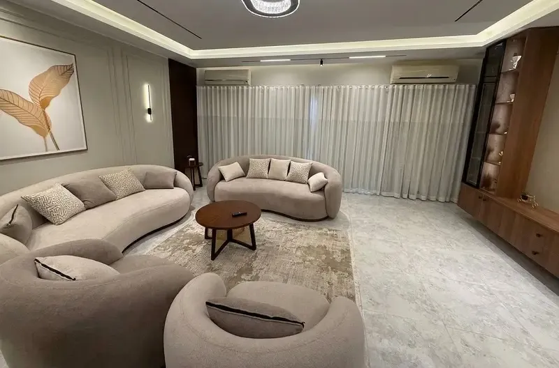 4-bedroom apartment with reception for rent in Mohandessin