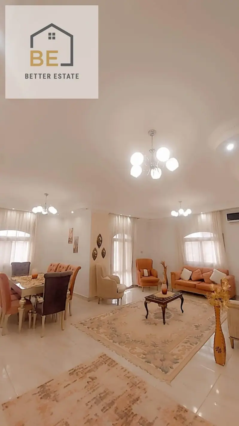 Apartment for rent in Al Yasmin - Super Lux finishing and hotel furniture