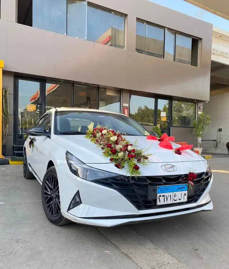 Elantra car for weddings and private trips with driver only