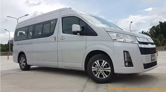 Rent a 13-seater bus for airport trips